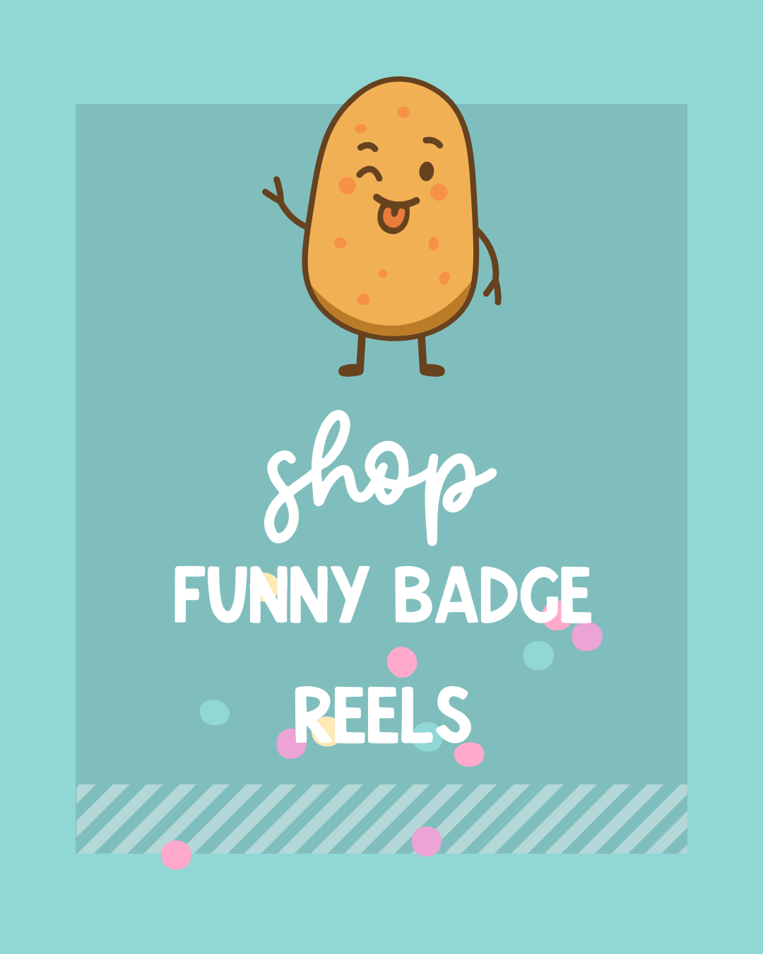 Funny Badge Reel