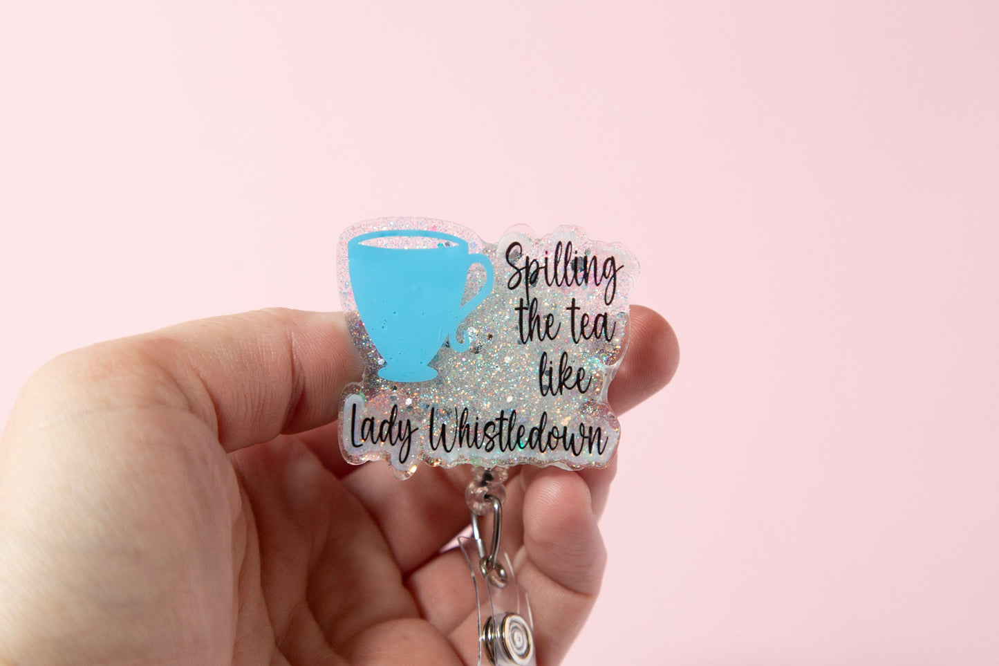 Sorrows, Sorrows, Prayers Funny Badge Reel, Interchangeable ID Holder (Copy)