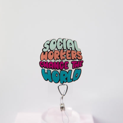 Social Workers Change the World Badge Reel