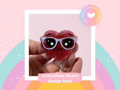 Valentines Day Badge Reel, Love Heart