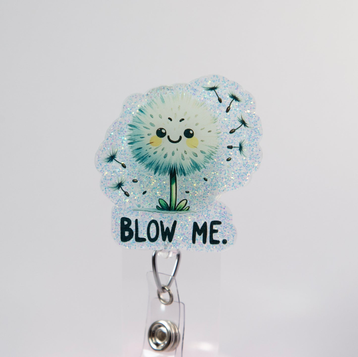 Blow Me Funny Badge Reel, Nurse Badge Reel