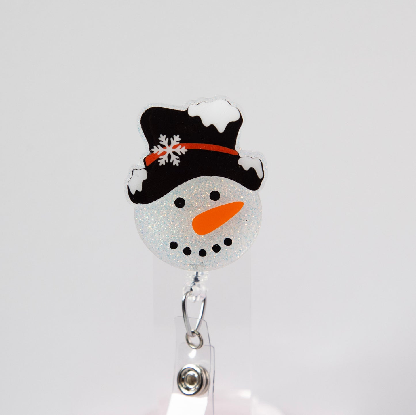 Snowman Badge Reel