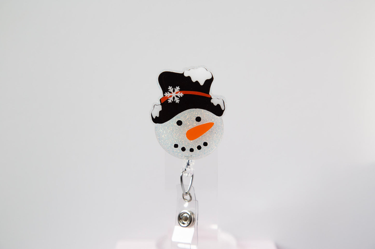 Snowman Badge Reel