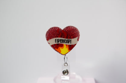 Fireheart TOG Badge Reel, Interchangeable ID Holder