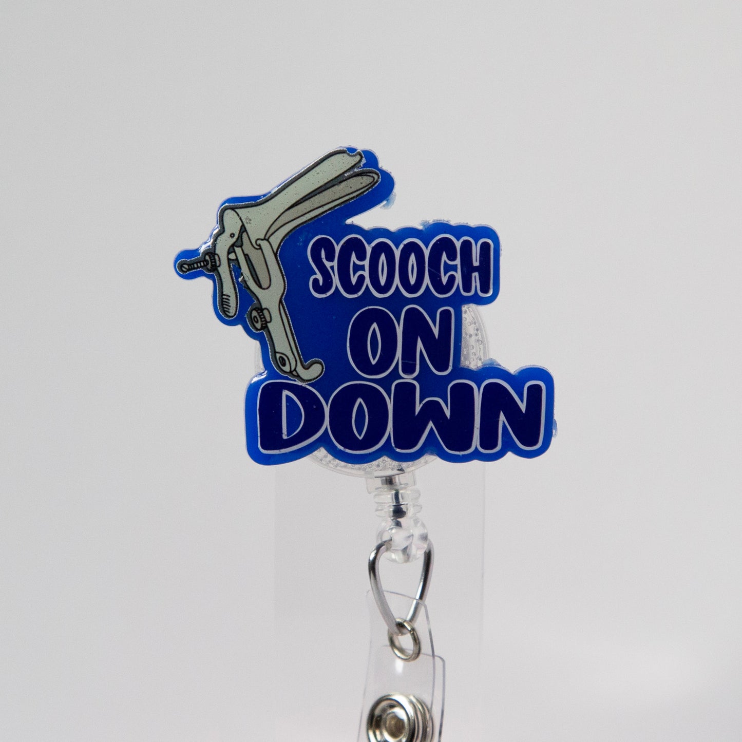 Schoch on Down Badge Reel (No Glitter)