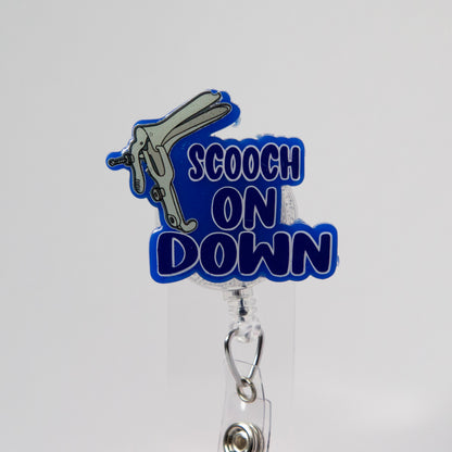 Schoch on Down Badge Reel (No Glitter)