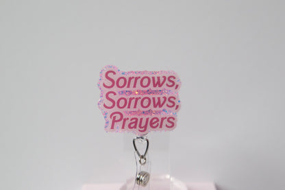 Spilling the Tea like Lady Whistledown Badge Reel, Interchangeable ID Holder