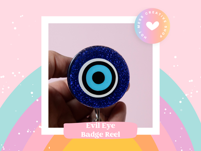Eye of Protection Badge Reel, Interchangeable ID Holder
