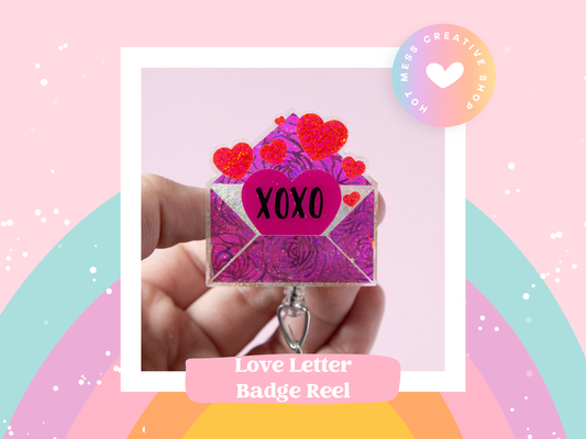 Valentines Day Badge Reel, Love Letter